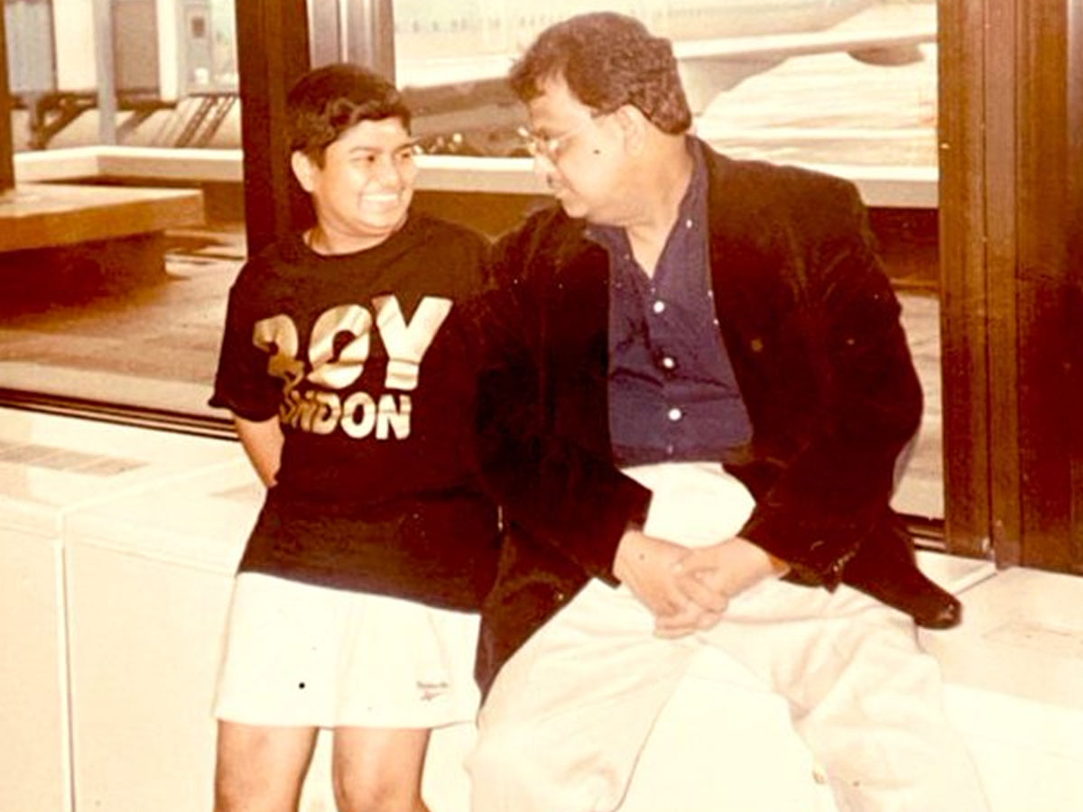 బాలుతో చిన్ననాటి ఫోటో పంచుకున్న తమన్