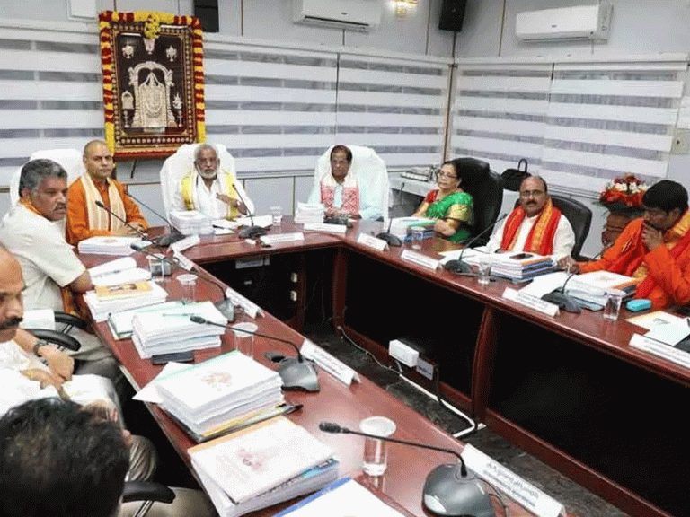 ఈనెల 19న టీటీడీ పాలకమండలి సమావేశం…