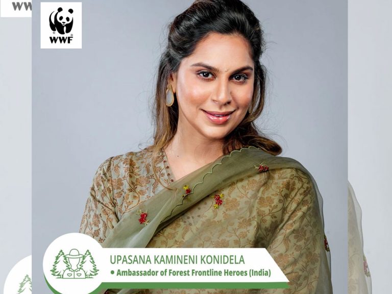 ఫారెస్ట్ ఫ్రంట్ లైన్ హీరోస్ కు అంబాసిడర్ గా ఉపాసన