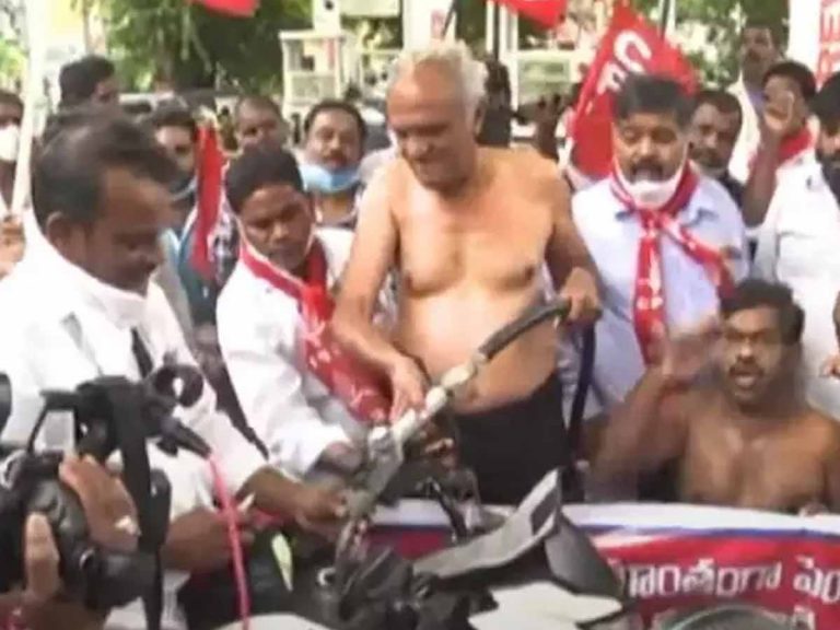 పెట్రోల్ ధ‌ర‌ల‌ను మోడీ గ‌డ్డంతో లింకుపెట్టిన నారాయ‌ణ‌…