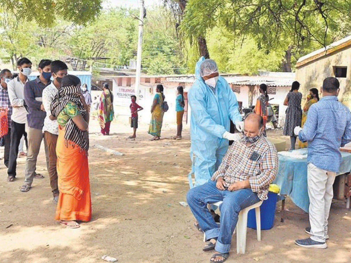 నందిపేటలో కరోన కలకలం.. సూర్య‌పేటకు చెందిన 16 మందికి పాజిటివ్‌