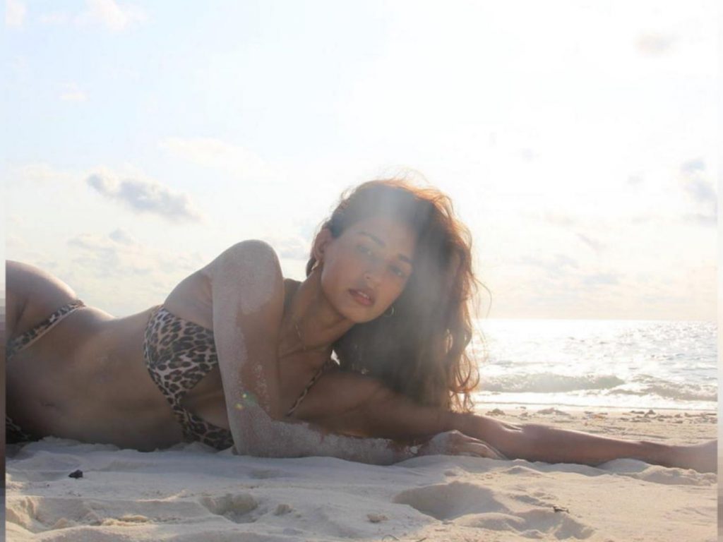 Disha Patani Breaks Internet with leopard print bikini Look