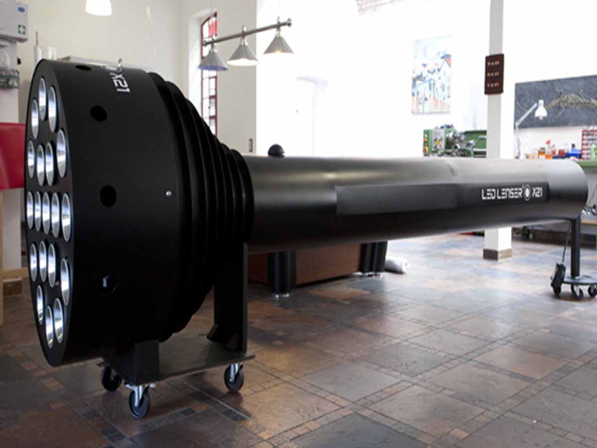 గిన్నీస్ రికార్డ్‌:  ప్ర‌పంచంలో అత్యంత కాంతివంత‌మైన ఫ్లాష్‌లైట్‌…