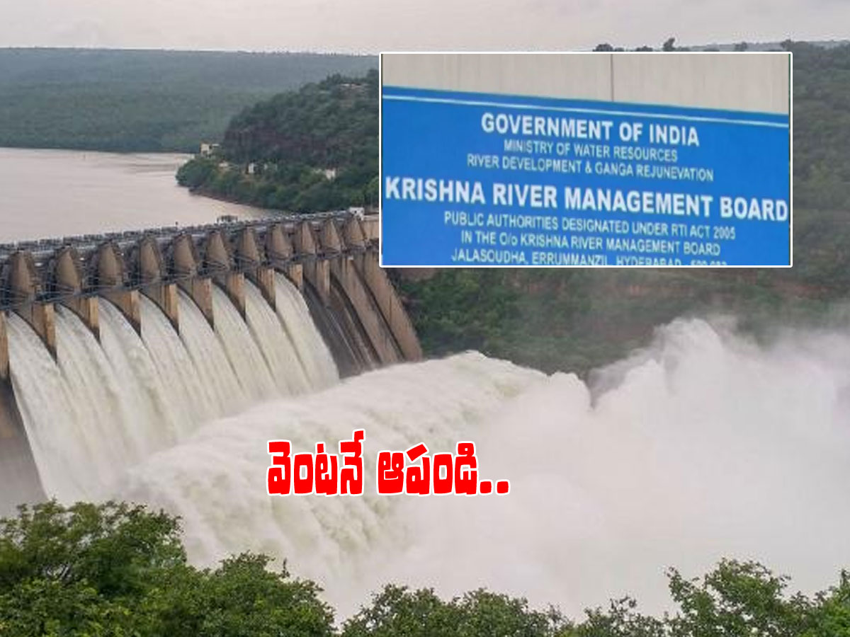 KRMB: తెలంగాణపై ఏపీ ఈఎన్సీ ఫిర్యాదు