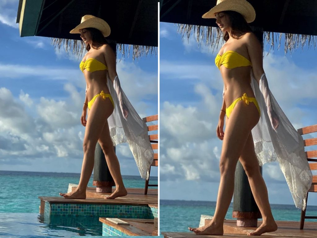 Kiara Advani Shares A Stunning Throwback Pic in Yellow Bikini