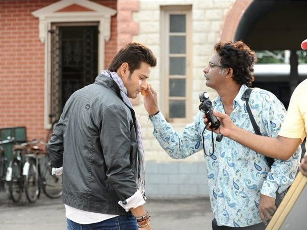 Mahesh Babu wishing his Make-up Man on his birthday