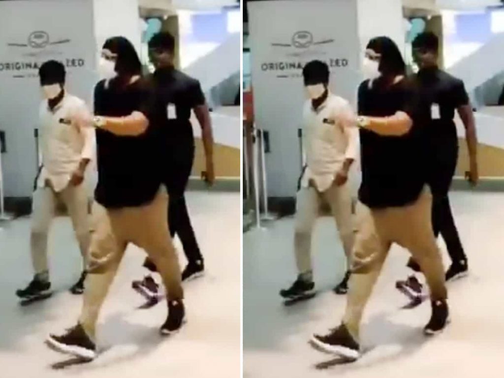 Prabhas spotted at Hyderabad Airport