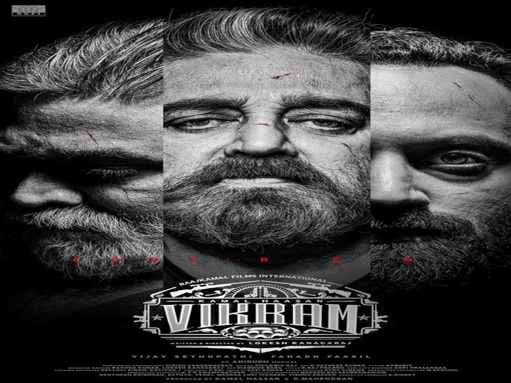 Intense First look of Kamal’s Vikram Movie