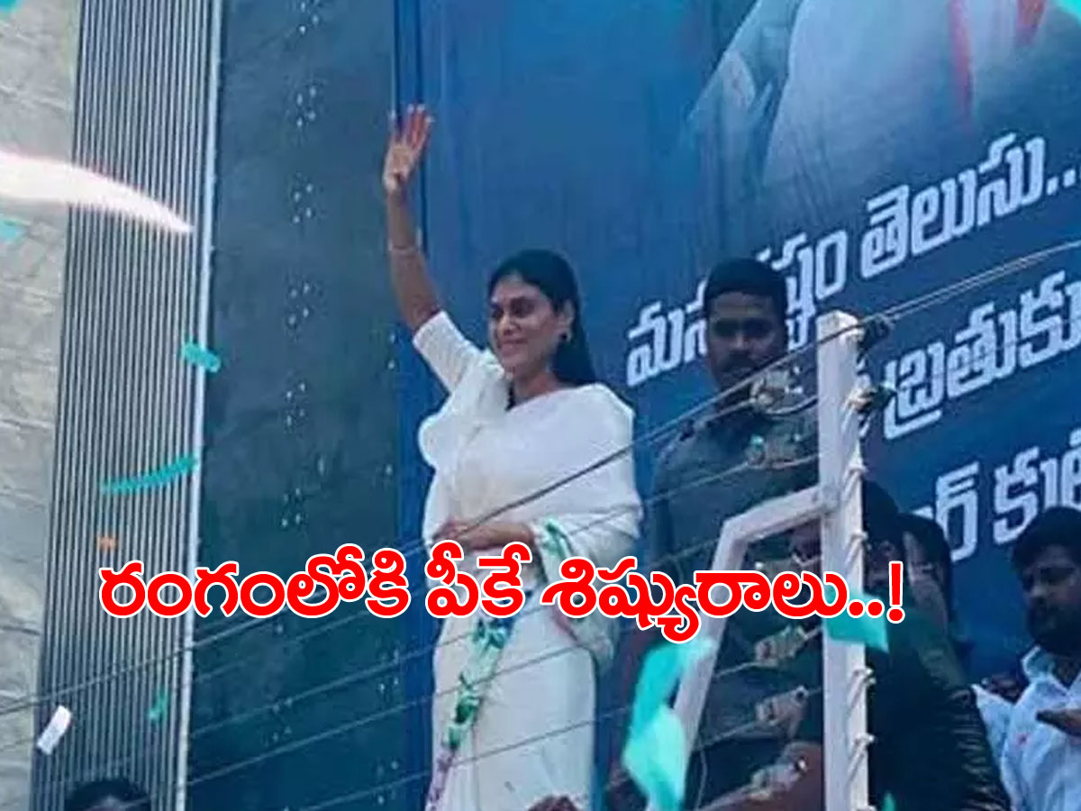 వైఎస్‌ షర్మిల కోసం రంగంలోకి పీకే..!?