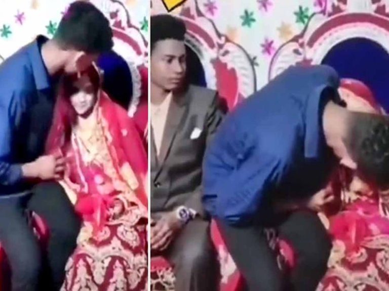 వ‌రుడు ప‌క్క‌నుండగానే ఆ యువ‌కుడు ముద్దులు…