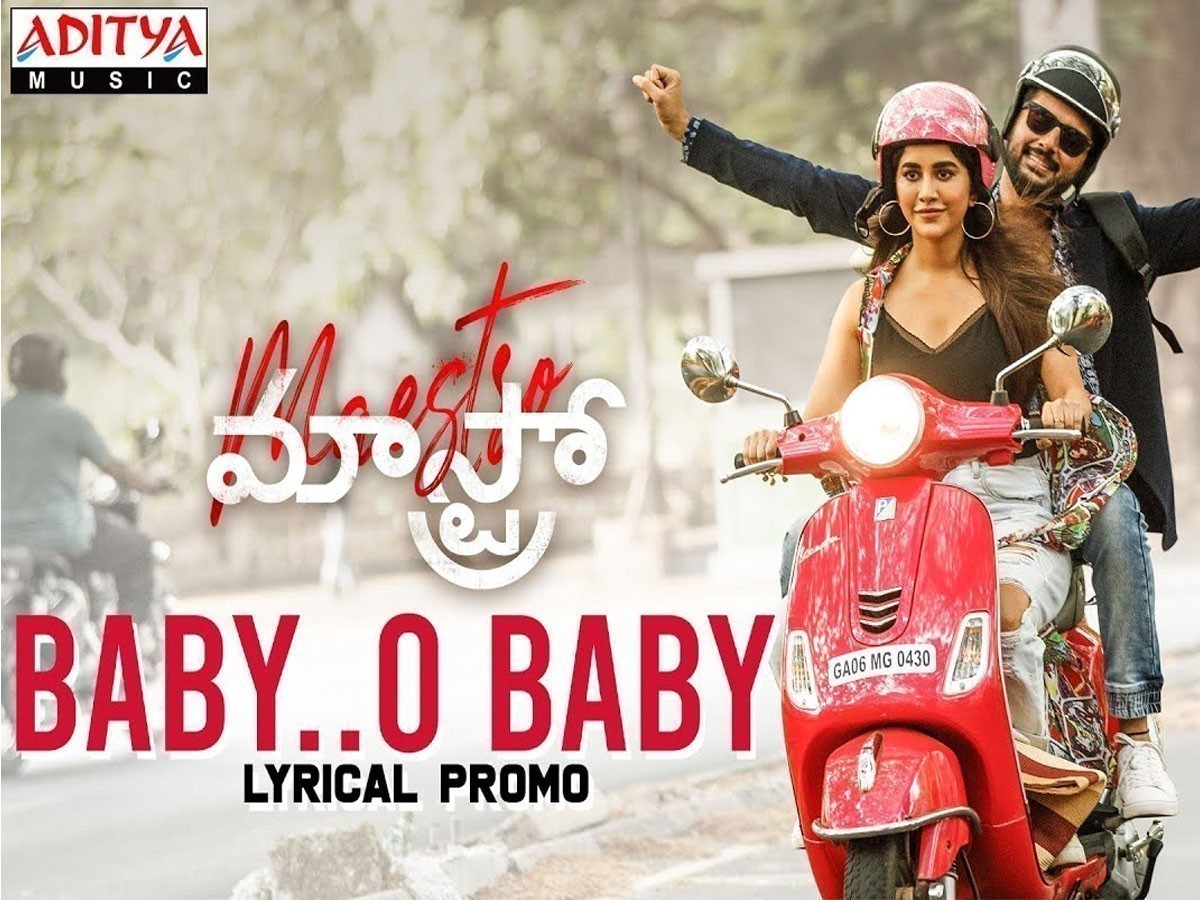 నితిన్ ‘మాస్ట్రో’ నుంచి ‘బేబీ ఓ బేబీ’ సాంగ్ ప్రోమో