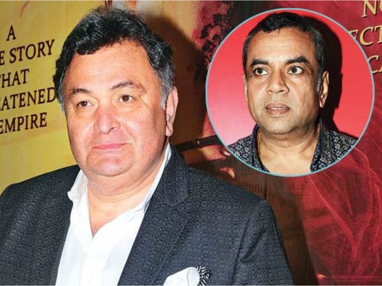 రిషీ కపూర్ స్థానంలో పరేశ్ రావల్…