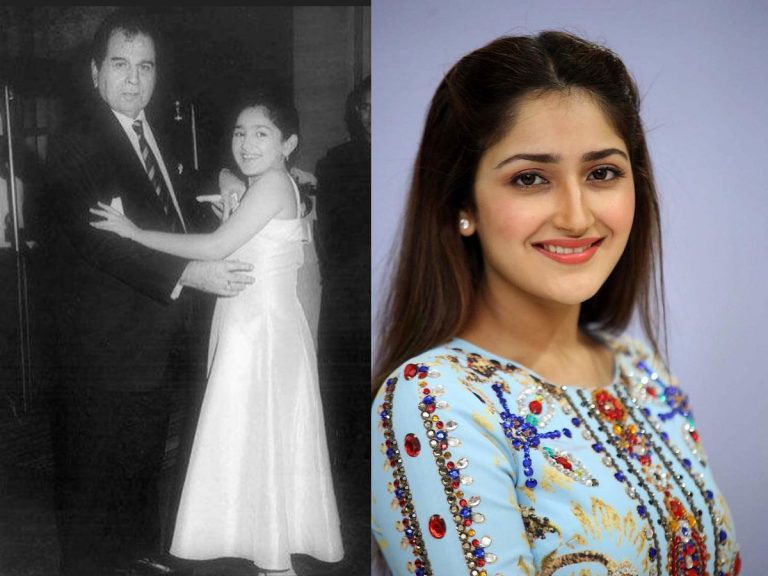 నెట్టింట్లో దిలీప్, సాయేషా రేర్ ఫోటో హల్చల్!