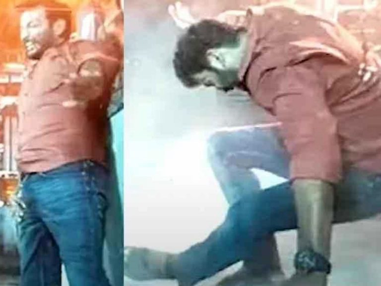 మరోసారి షూటింగ్‌లో గాయపడ్డ విశాల్