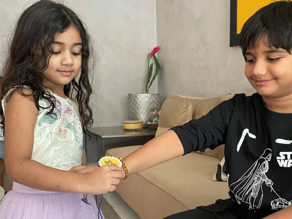 అల్లు అర్హ రక్షాబంధన్ సెలెబ్రేషన్స్