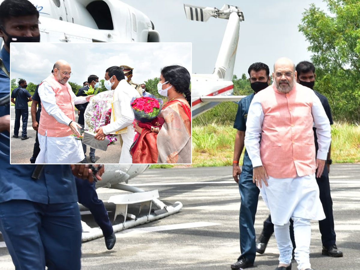 శ్రీశైలం మల్లన్న సేవలో అమిత్‌షా