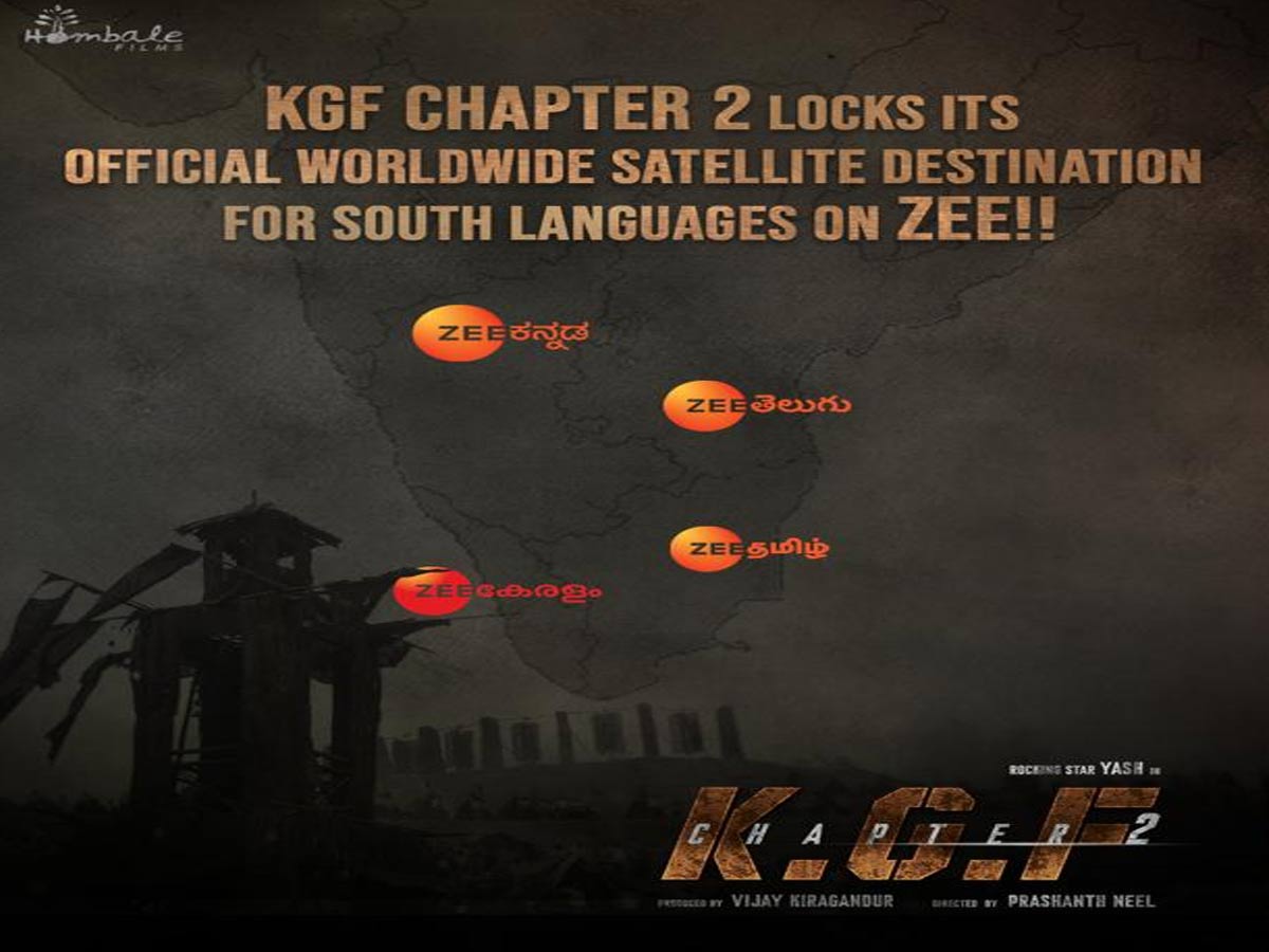 జీ చేతికి “కేజిఎఫ్-2” శాటిలైట్ రైట్స్