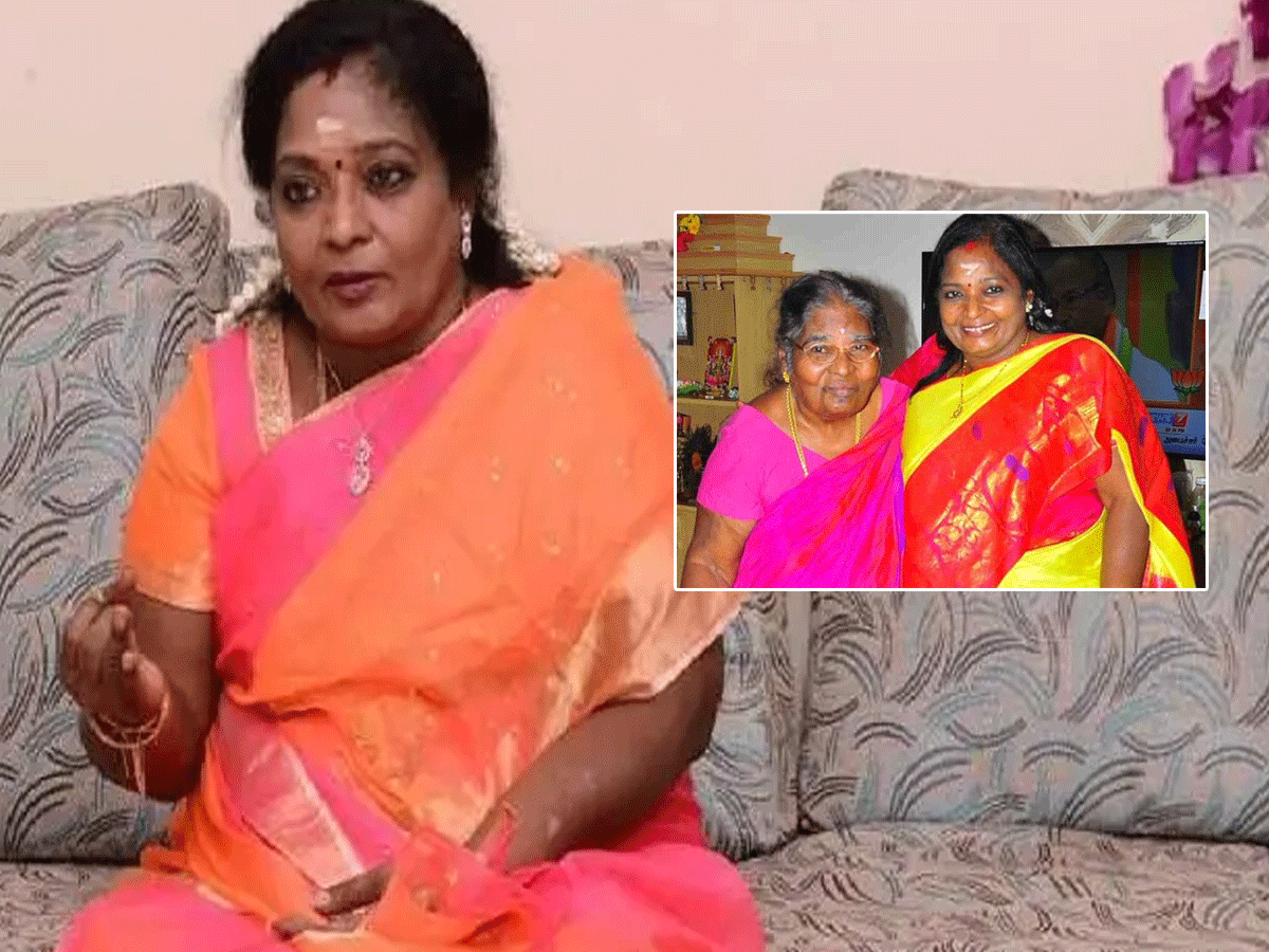 గ‌వ‌ర్న‌ర్ త‌మిళిసైకి మాతృ వియోగం