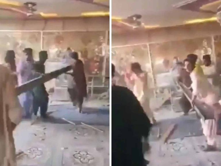 పాక్ లో మ‌రో హిందూ దేవాల‌యంపై దాడి…