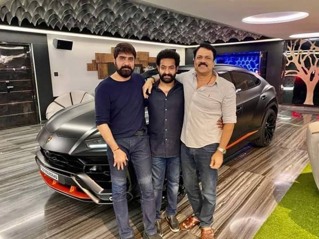 NTR The proud owner of India's 1st Lamborghini Urus Graphite