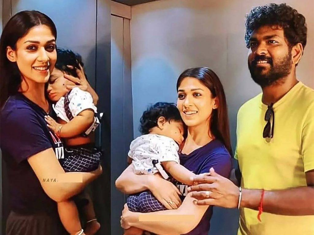 Who is the baby with Nayanthara