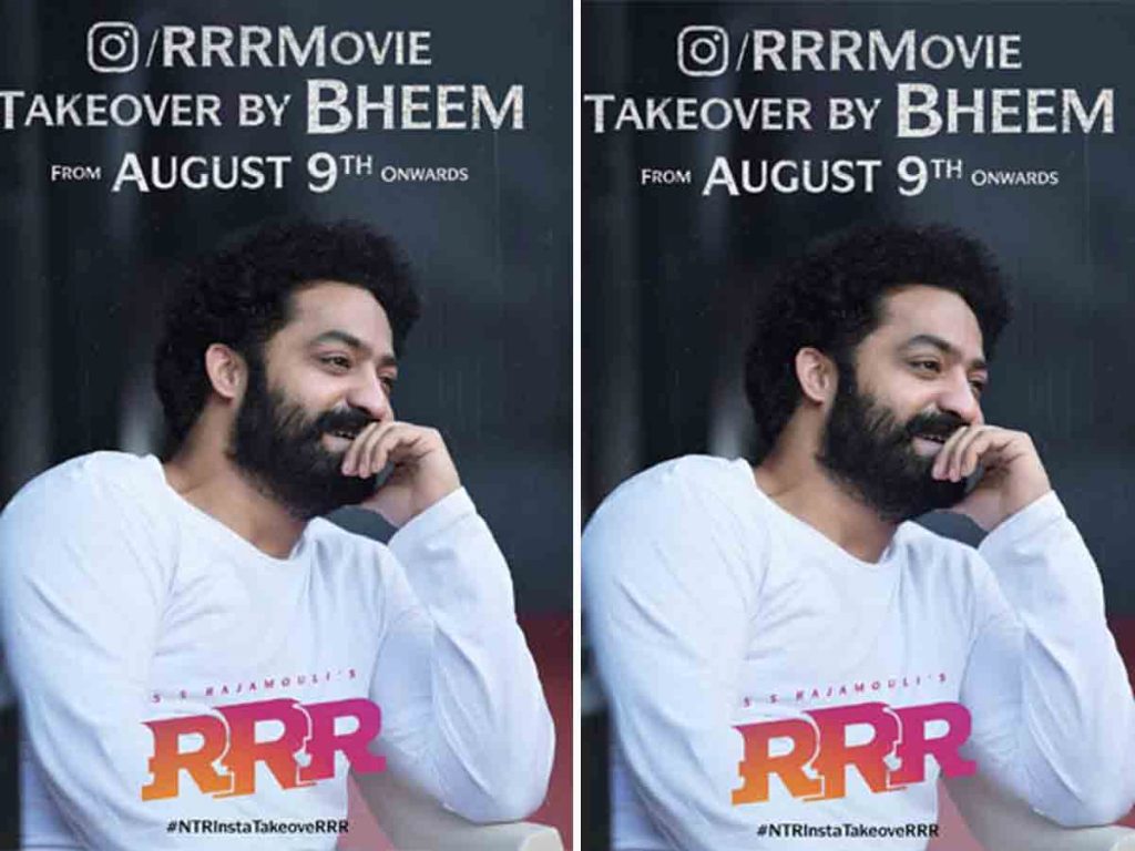 NTR to takeover RRRMovie Insta account