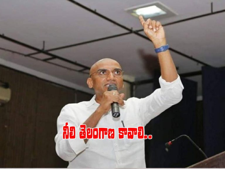 గులాబీ తెలంగాణ.. నీలి తెలంగాణ కావాలి..