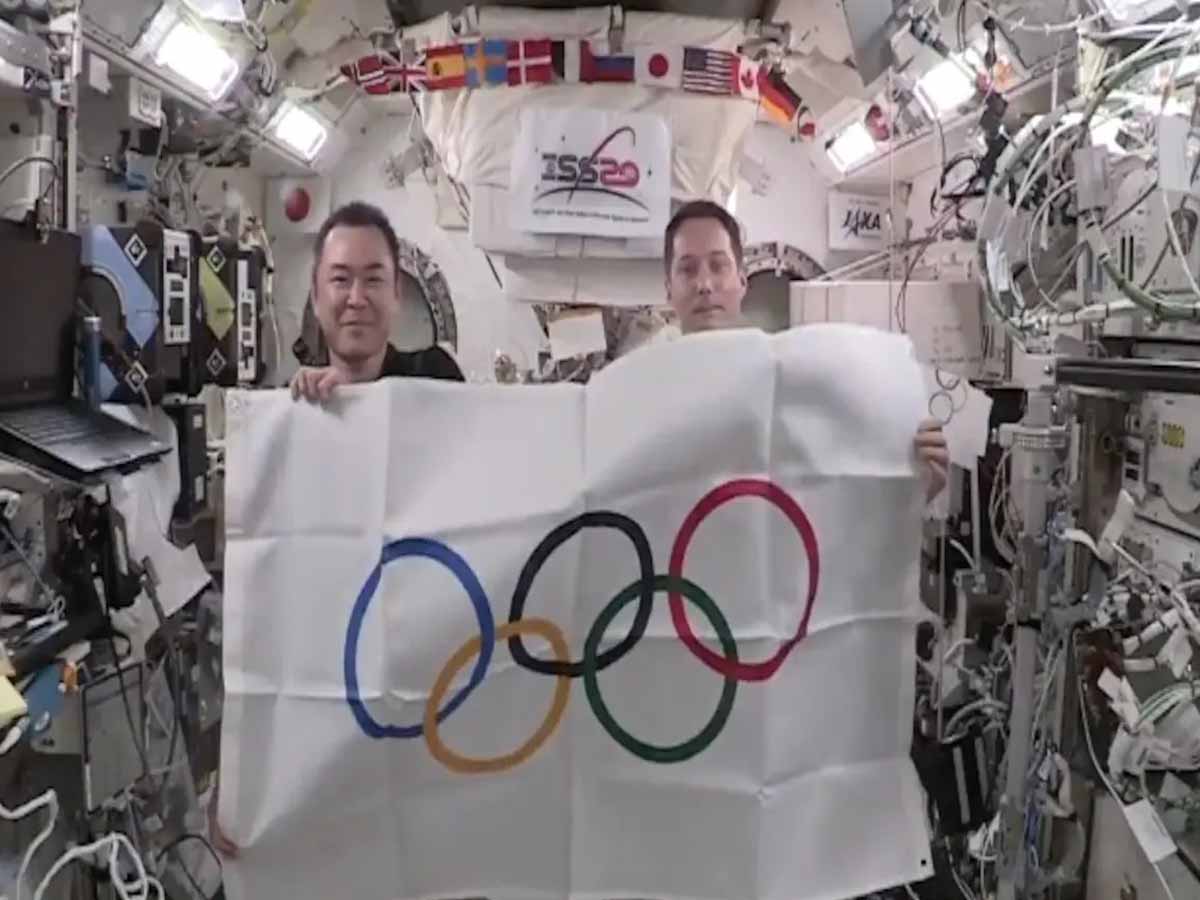 వైర‌ల్‌:  స్పేస్‌లో ఒలింపిక్స్‌…