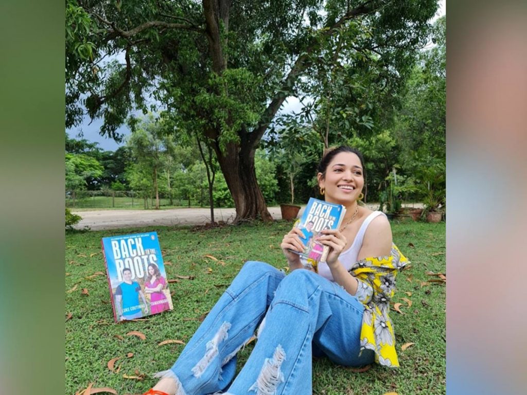 Tamannaah Bhatia launches book on Indian wellness 'Back to the Roots'