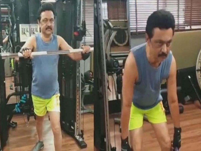 జిమ్‌లో సీఎం… ఫిట్‌నెస్ ఛాలెంజ్‌కు సిద్ధం…