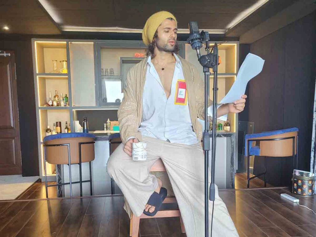 Vijay Devarakond work from home