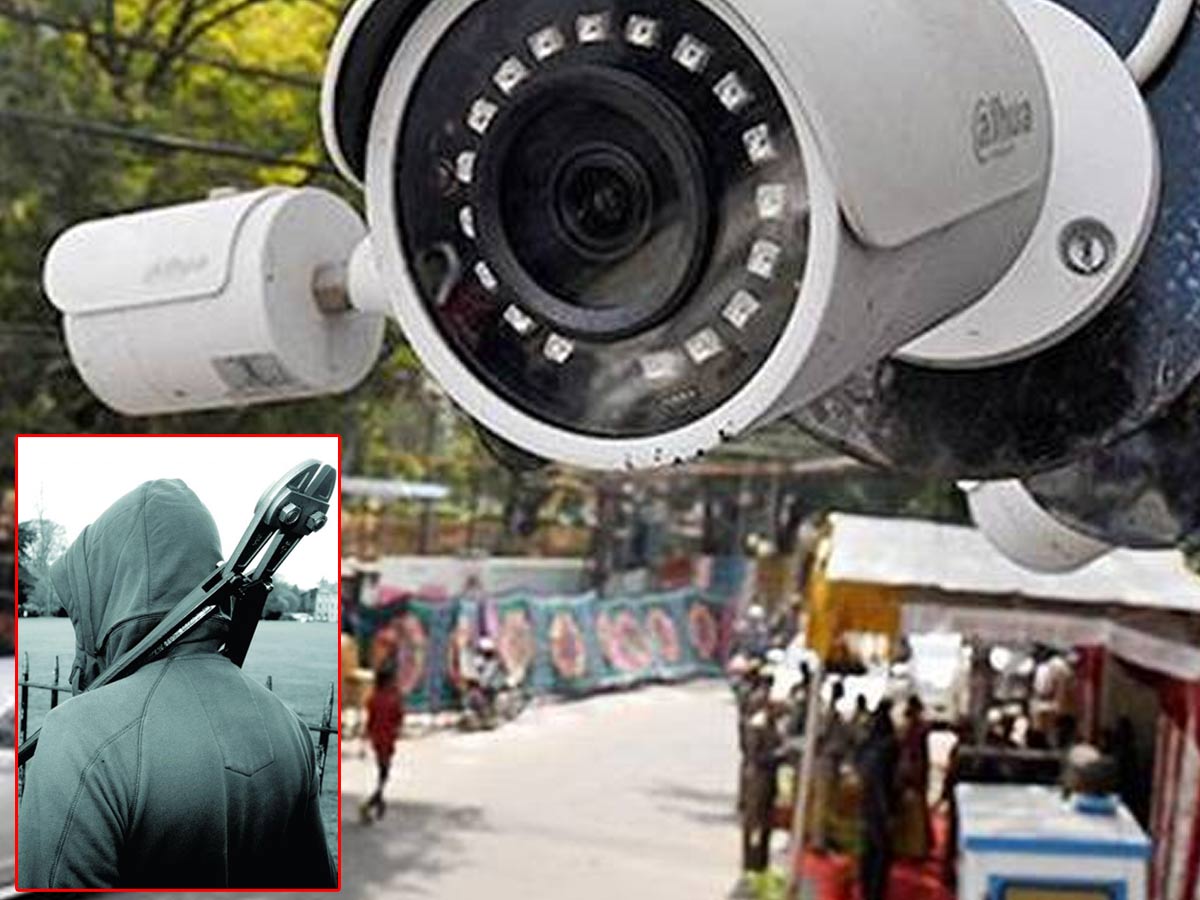 సీసీ కెమెరాల గజదొంగ అరెస్ట్