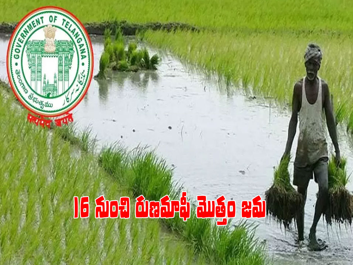 రైతులకు గుడ్‌న్యూస్‌.. 16 నుంచి రుణ మాఫీ మొత్తం జమ..