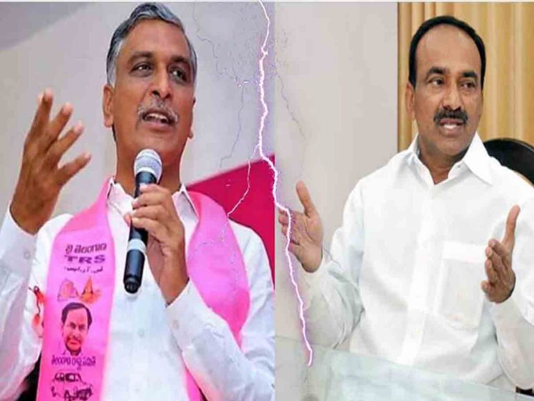 ఈటల రాజేందర్ కు  మంత్రి హరీష్ రావు  సవాల్