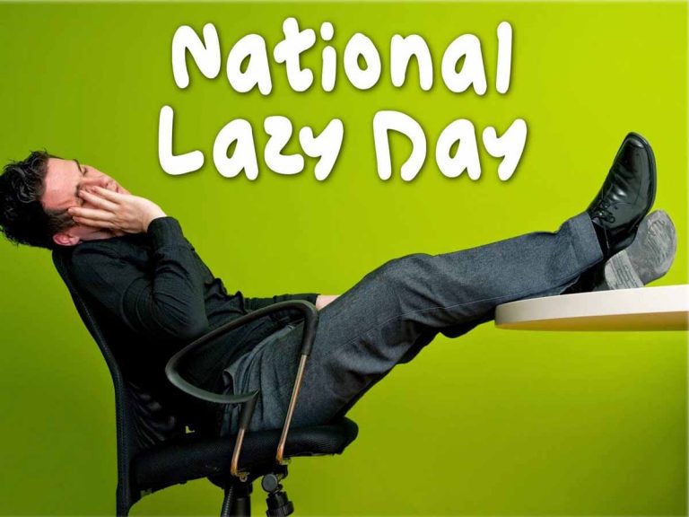 జాతీయ బద్ధక దినోత్సవం రోజున ఈ పనులు చేయ‌కూడ‌ద‌ట‌…