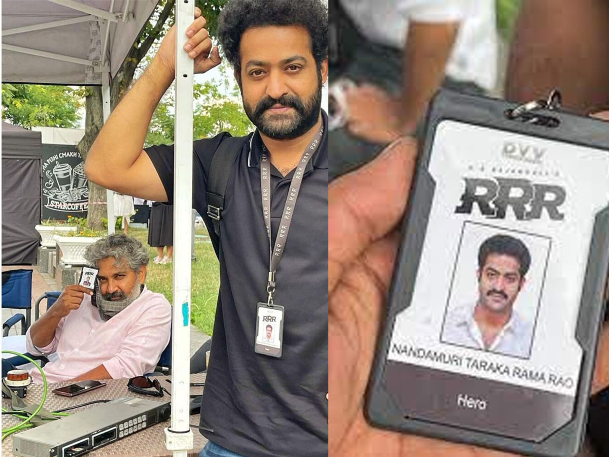 వైరల్: జూ.ఎన్టీఆర్ మెడలో ఐడీకార్డు