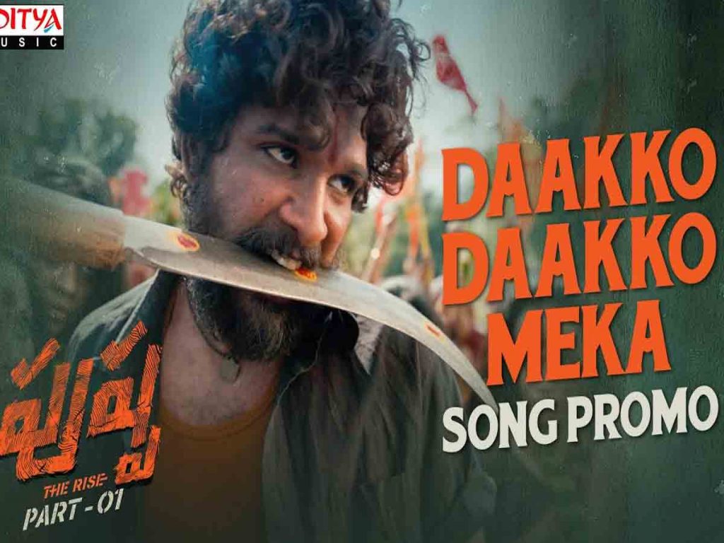 Daakko Daakko Meka Song Promo from Pushpa