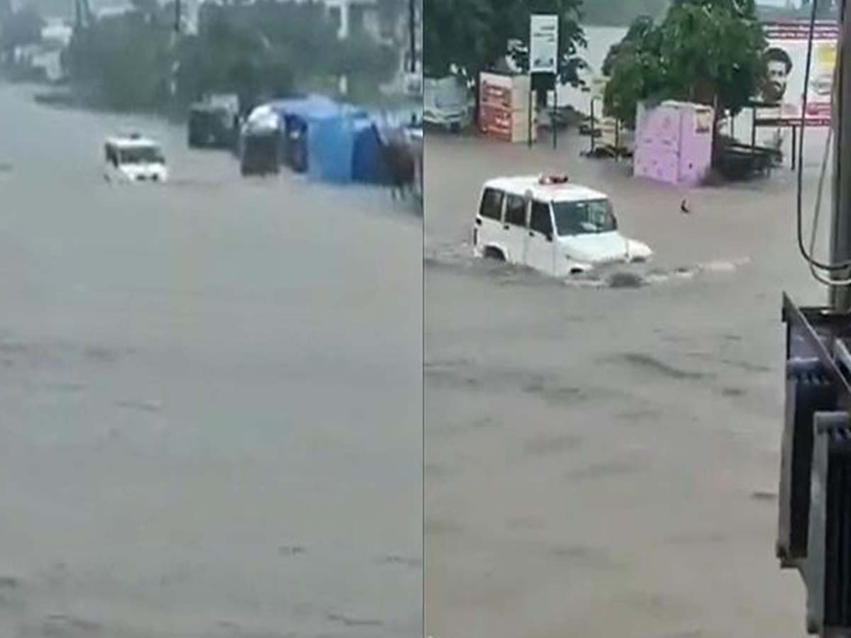 భారీ వ‌ర్షాల్లోనూ పోలీసుల గ‌స్తీ… ఆనంద్ మ‌హీంద్రా ట్వీట్ వైర‌ల్‌…