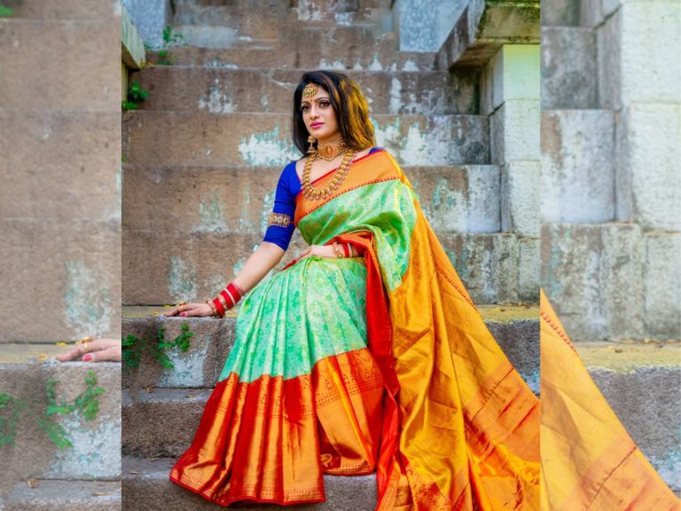 ఉదయ్ భాను చీరకట్టు.. అందం పెంచేట్టు