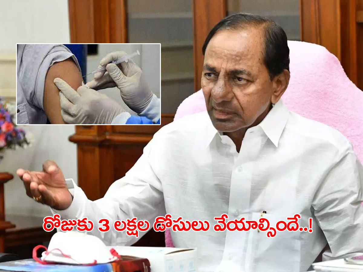 కరోనాపై టీఎస్‌ కేబినెట్‌ సమీక్ష.. రోజుకు 3 లక్షల డోస్‌లకు తగ్గొద్దు..!