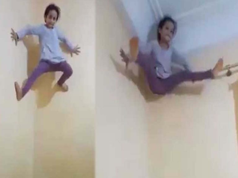 వైర‌ల్‌:  స్పైడ‌ర్ విమెన్‌… ఉత్త చేతుల‌తోనే…