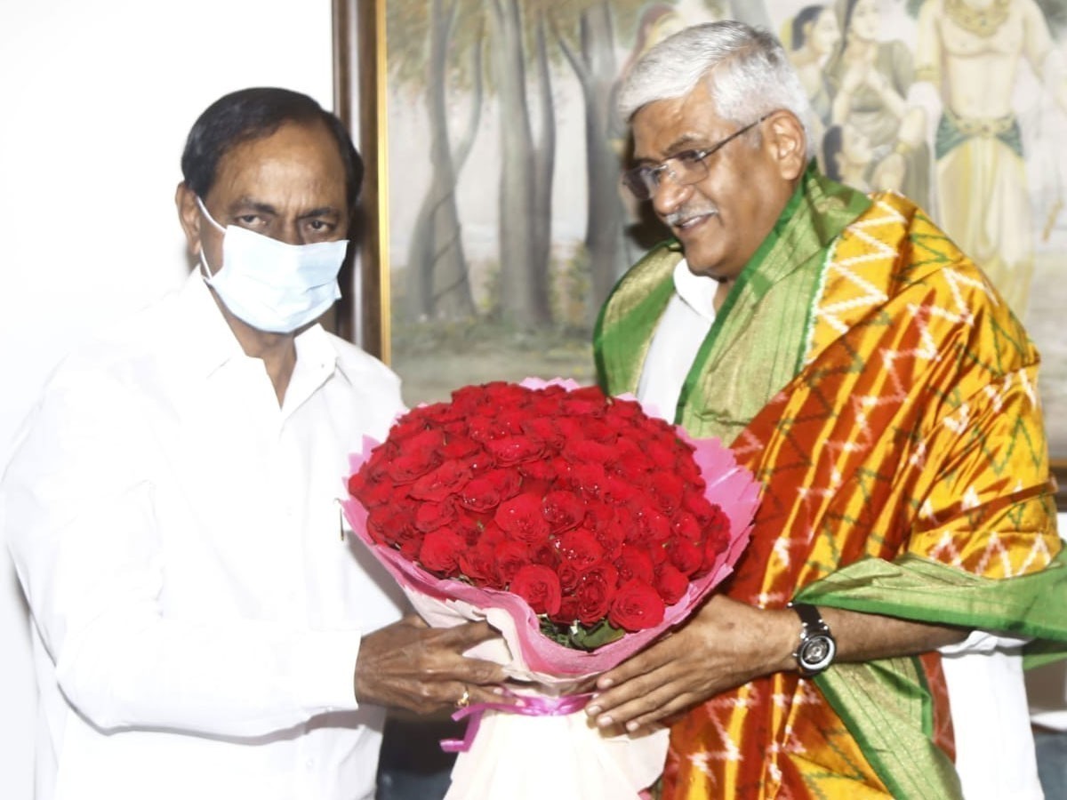 కేంద్ర జలశక్తి మంత్రితో కేసీఆర్‌ భేటీ.. నెల రోజుల వ్యవధిలోనే రెండోసారి