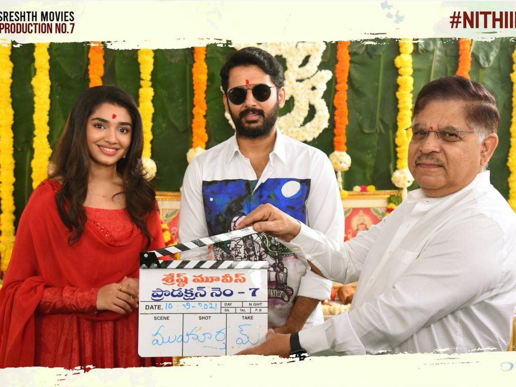 Nithiin31 launched with a formal Pooja ceremony