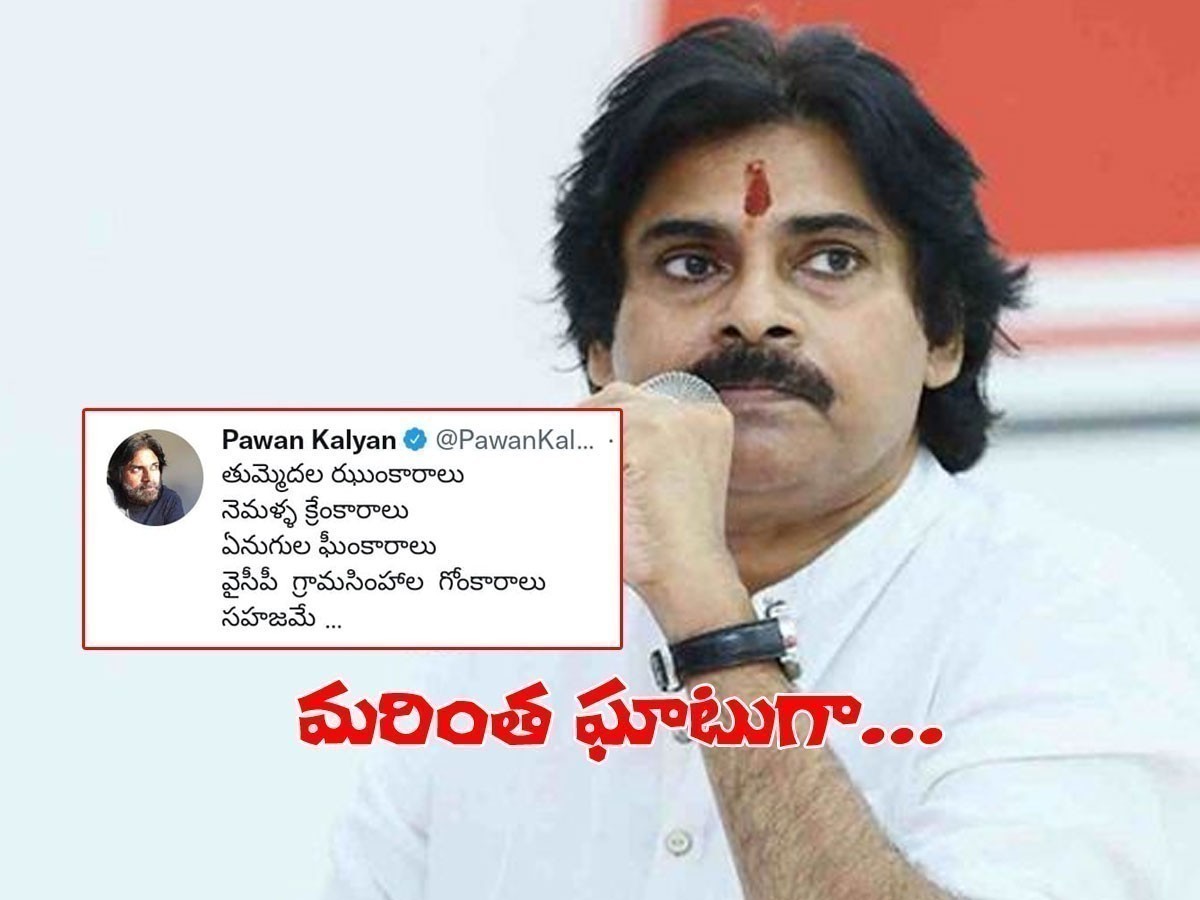 వైసీపీ నేతలకు పవన్‌ కల్యాణ్ కౌంటర్.. మరింత ఘాటుగా..