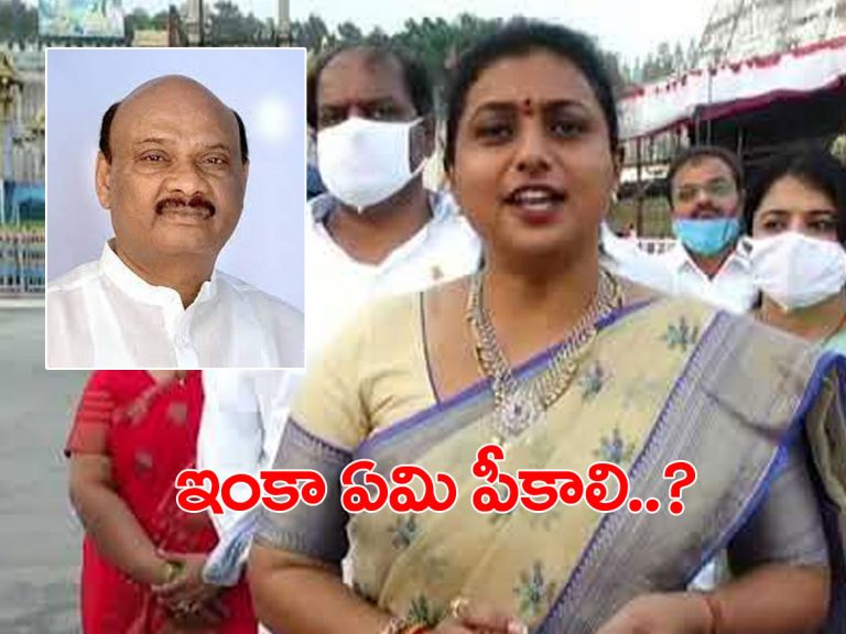 అయ్యన్న వ్యాఖ్యలకు ఘాటుగా కౌంటర్‌ ఇచ్చిన రోజా