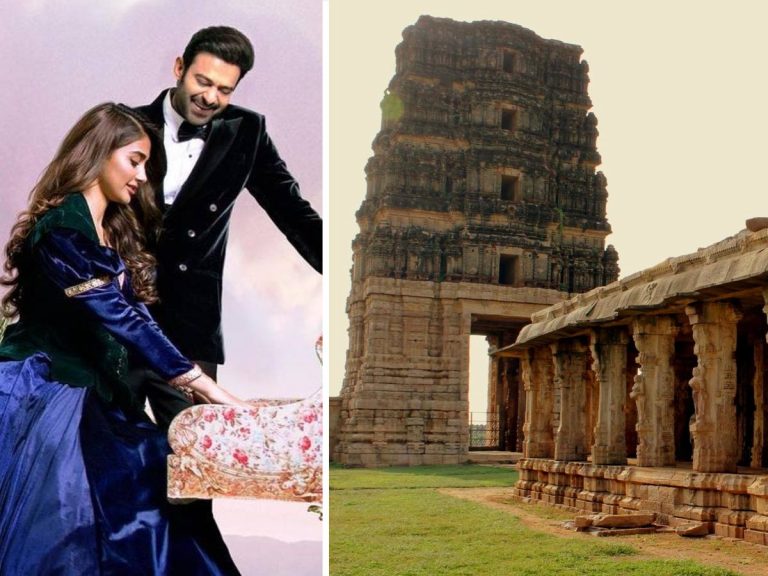 చారిత్రాత్మక దేవాలయంలో “రాధే శ్యామ్” షూటింగ్