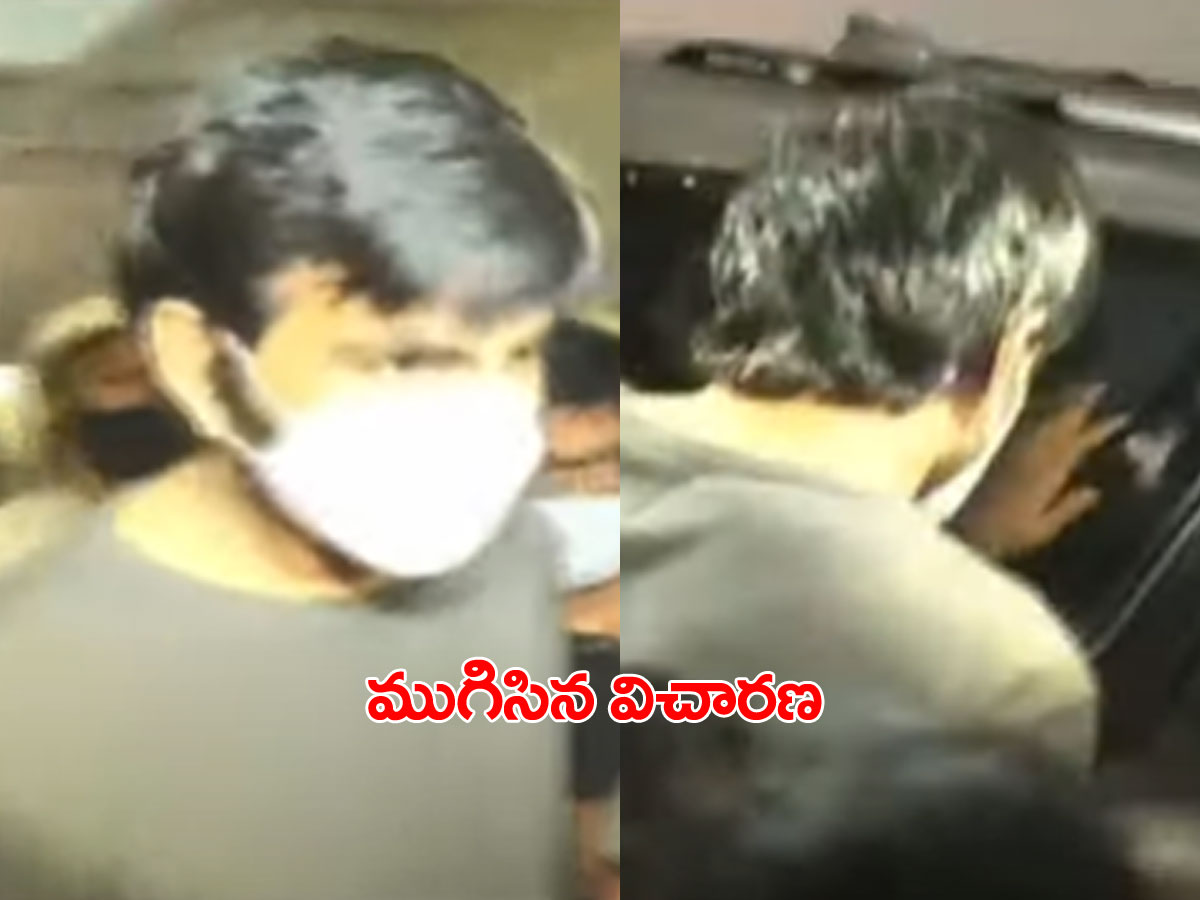 టాలీవుడ్‌ డ్రగ్స్‌ కేసు.. ముగిసిన రవితేజ విచారణ