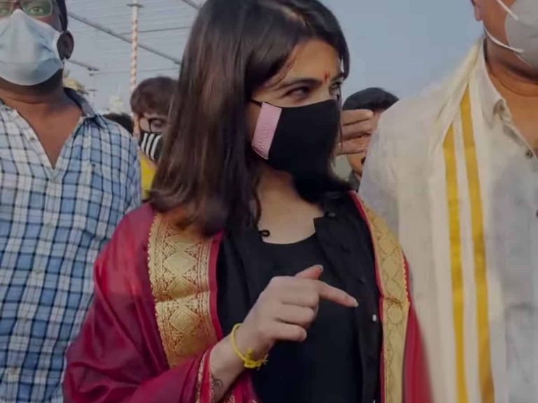 బుద్ధి ఉందా ? ఇది గుడి… రిపోర్టర్ పై సామ్ గరం గరం