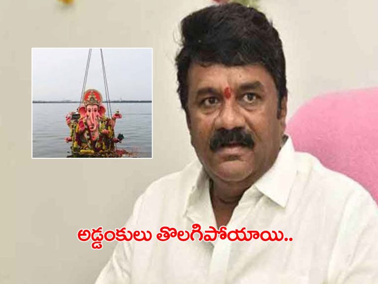 తొలగిన అడ్డంకులు.. గణేష్‌ నిమజ్జనానికి చకచకా ఏర్పాట్లు..