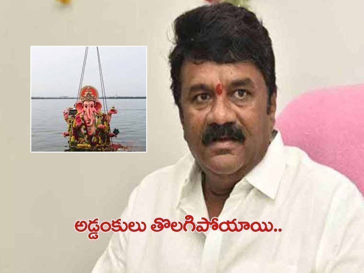 తొలగిన అడ్డంకులు.. గణేష్‌ నిమజ్జనానికి చకచకా ఏర్పాట్లు..